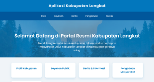 portal resmi Kabupaten Langkat